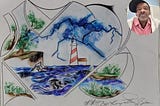 Local Boston Artist Focuses On Taking His Abstract Drawings From the Paper to a Product