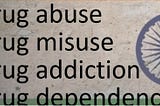 Definitions and differences between drug abuse/misuse/addiction/dependence in less than 5 minutes