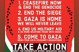General Strike poetry for Palestine
