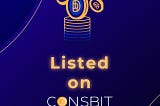 Listed on Coinsbit