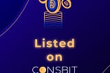 Listed on Coinsbit