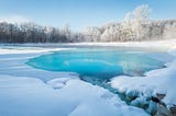 Sernoye Lake, Samara region, Russia