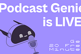 Your Podcasting Journey Just Got Easier — Our AI Tool Is Live Now!