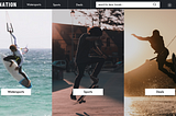 Coronation: the process of redesigning a kitesurf eCommerce store — a UX case study