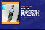 My experience as a fellow in IGHUB fellowship: week 2&3