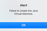 Fix “Failed To Create JVM ” error while installing TeradataStudio on MacOS Spur.