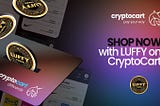 CryptoCart X Luffy Partnership Announcement