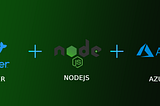 Dockerized Node.js APP Using Azure Web App for Docker Containers