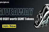 STEPN $GMT Giveaway is Live
