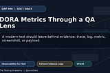 DORA Metrics Through a QA Lens