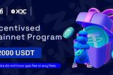 WeFi x XDC Incentivised Mainnet Campaign