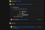 Using Mac Shortcuts to Download Youtube Videos