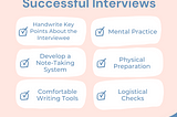 The Rituals of Successful Interviews