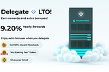LTO Network $LTO delegation guide by MyCointainer (cold staking)