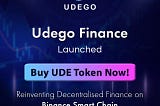 Udego Finance ICO Sale is Live!