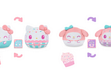 TeeTurtle Releases New “Sanrio Scented Cupcake Reversible Plushies Collection” Toy Line
