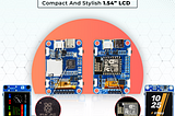 Announced Squary — launched with two variants — SquaryPi & SquaryFi RP2040 & ESP12E MCU Based LCD