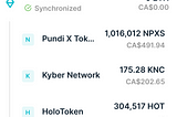 HoloToken Not Showing Price On Ledger Mobile — What To Do