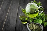 Green tea is full of antioxidants, can aid digestion, might reduce blood pressure and can help weight loss