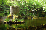 Island Castle, Chenonceau, France