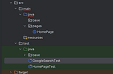 Setting up a simple Page Object Model for Java, TestNG & Selenium