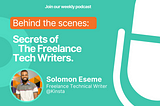 Secrets of the freelance tech writers with Solomon
