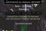 The Baltimore Forest School Returns