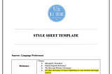 How to Use a Style Sheet to Ensure Consistency in Your Writing