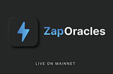 ZapOracles LIVE on BNB Chain Mainnet