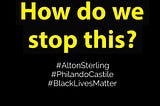 Something Has To Give! What Can I…We Do?
