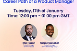 Webinar on Product Management Career Path