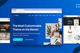 The7 theme showcasing versatile design options and user-friendly interface