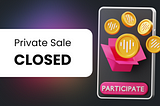Private Sale closed — Thank You.