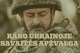 Karo Ukrainoje savaitės apžvalga