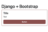 Django + Bootstrap · Personalizando Estilos