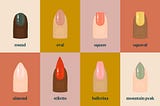What Your Preferred Nail Shape Says About Your Personality
