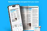 Remove Shadows and Denoise Your Color and B&W Scans