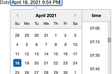 Adding a Calendar and Reformatting Datetime in React