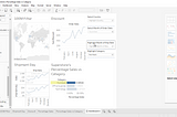 A completed visualization in Tableau Public