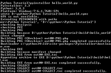 คอมไพล์ python script ให้กลายเป็นไฟล์ exe ง่ายใน 1 บรรทัด