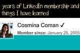 10 years of LinkedIn membership and 10 things I have learned