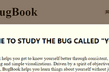 Introducing BugBook