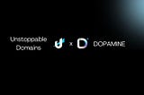 Dopamine App Partners with Unstoppable Domains to Ease Web3 Journey