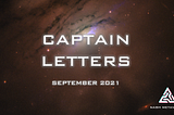 Captain Letters | September 2021