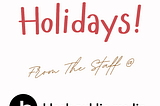 Season’s Greetings