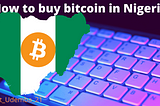 How to buy bitcoin in Nigeria