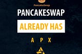 ApeiroX Listing on PancakeSwap