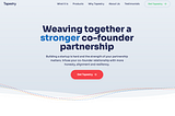 Tapestry — Weaving Stronger Co-Founder Partnerships