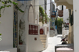 Streets of Mandraki, Nisyros Island, Greece