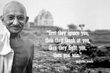 What would Gandhi say about Digital Money?